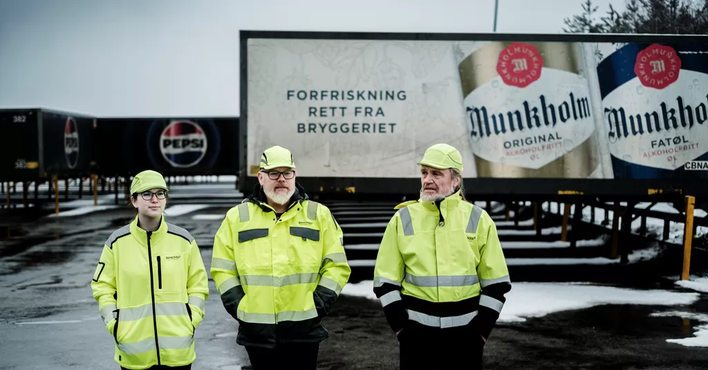 Fellesklubben Ringnes i NNN har mistet flere tillitsvalgte og mange medlemmer som følge av nedbemanningen i Ringnes. Fra venstre Nina Kristin Herbst, Raymond Stensrud og klubbleder Erik Torkelsen. 