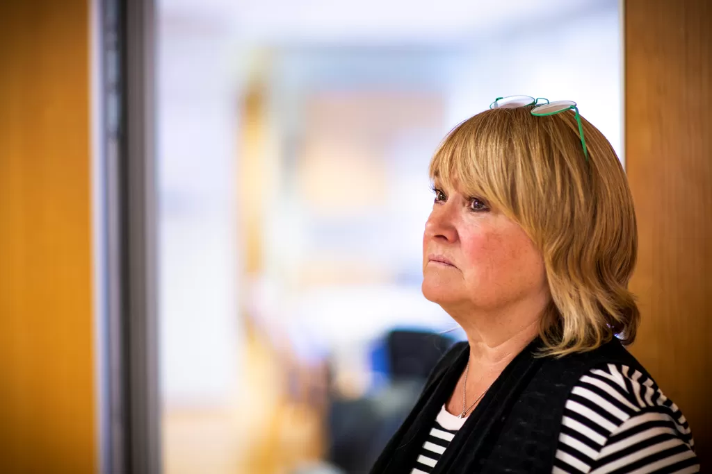 FORBEREDER TØFFE TAK: Jane B. Sætre er forberedt på tøffe tak, når forbundet skal forhandle om lønns- og arbeidsbetingelsene til de ansatte i Go-Ahead.