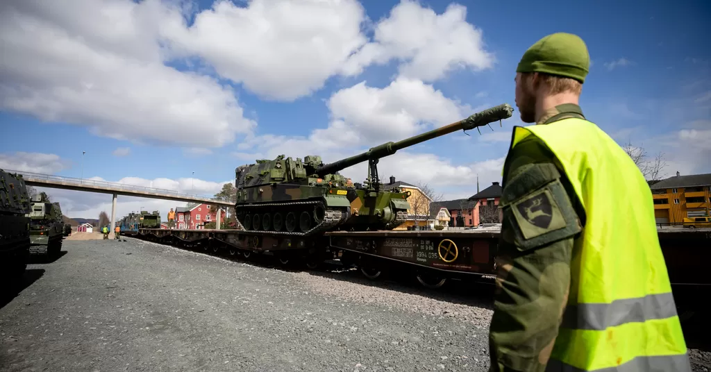 Forsvarstopp roper varsku om jernbanen: – Vi kan ikke gjøre oss ...