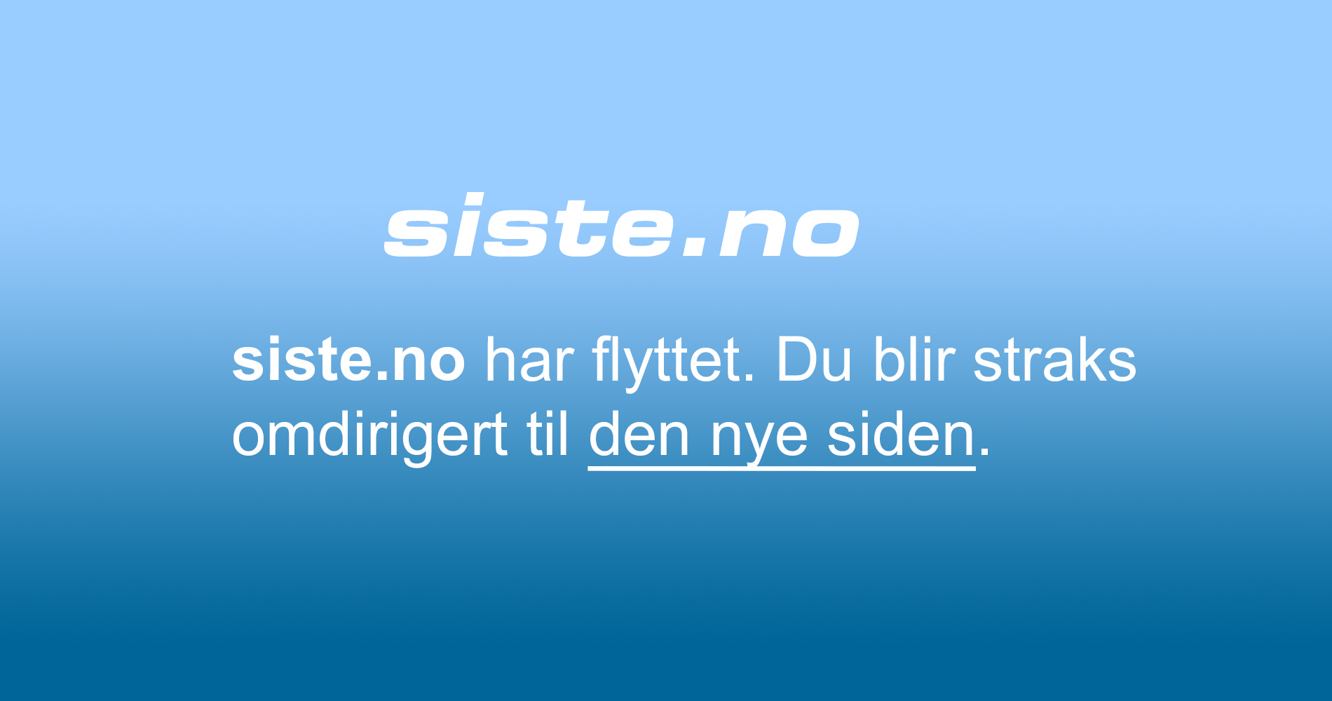 Siste.no har flyttet til frifagbevegelse.no